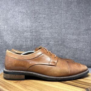 Cole Haan Grand OS Oxford Shoes Mens Size 12 Brown Leather Cap Toe Warren C20153